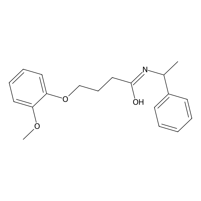 4-(2-methoxyphenoxy)-N-(1-phenylethyl)butanamide