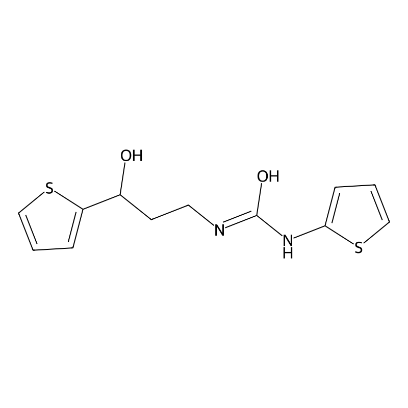 1-(3-Hydroxy-3-(thiophen-2-yl)propyl)-3-(thiophen-...