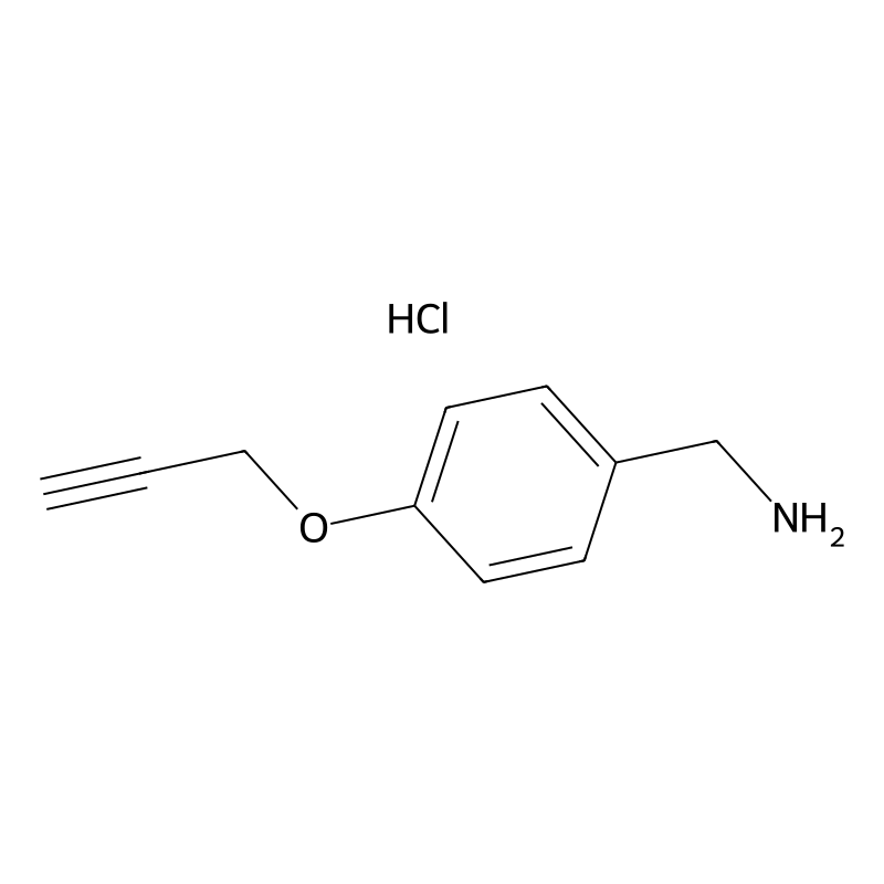 [4-(Prop-2-yn-1-yloxy)phenyl]methanamine hydrochlo...