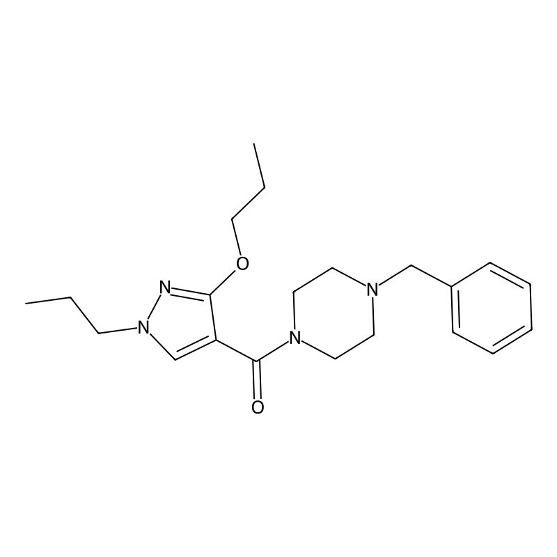 1-benzyl-4-(3-propoxy-1-propyl-1H-pyrazole-4-carbo...