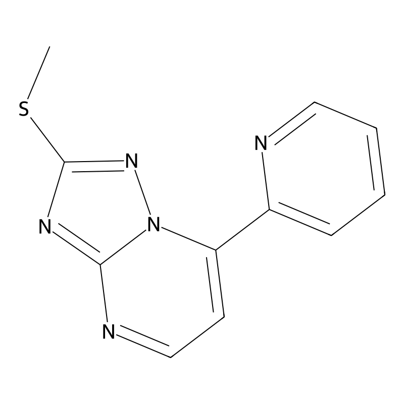 2-(Methylsulfanyl)-7-(2-pyridinyl)[1,2,4]triazolo[...
