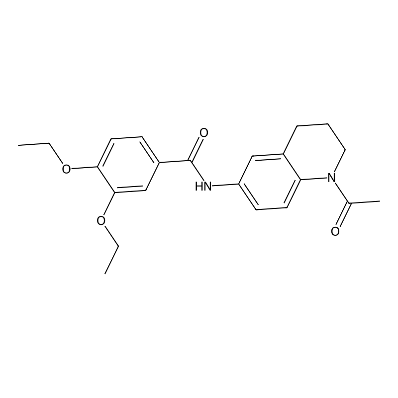N-(1-acetyl-1,2,3,4-tetrahydroquinolin-6-yl)-3,4-d...