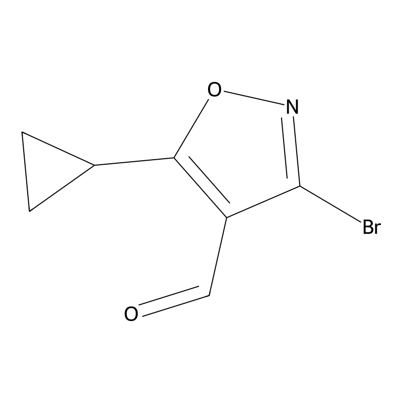3-Bromo-5-cyclopropyl-1,2-oxazole-4-carbaldehyde