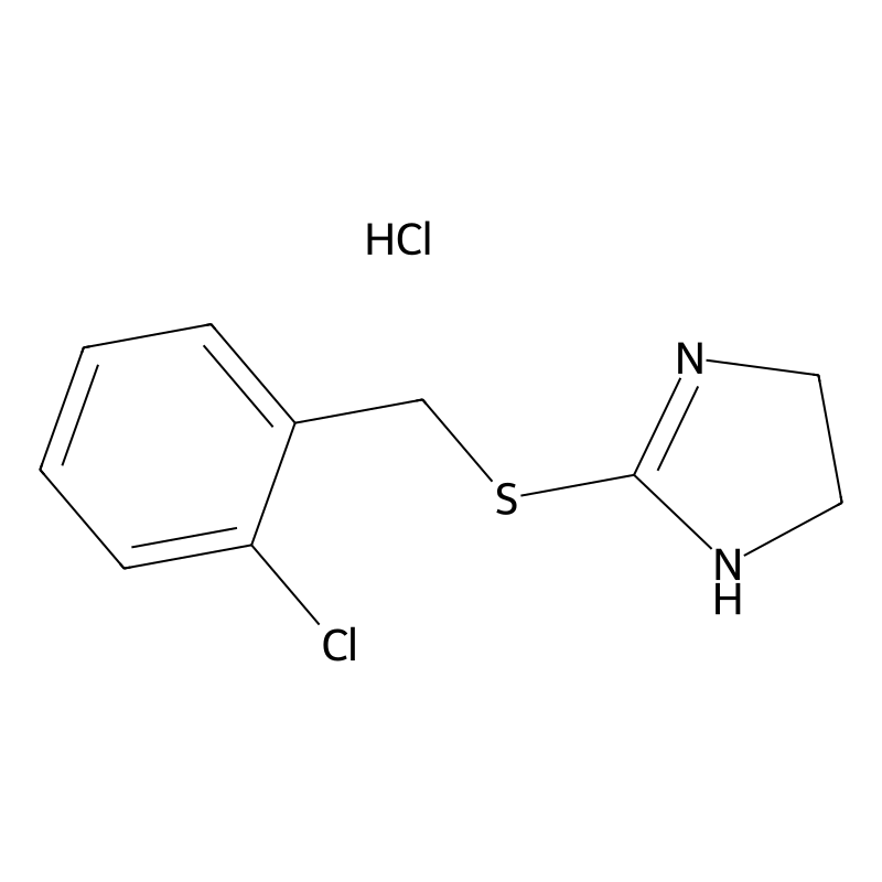 2-[(2-chlorobenzyl)thio]-4,5-dihydro-1H-imidazole ...