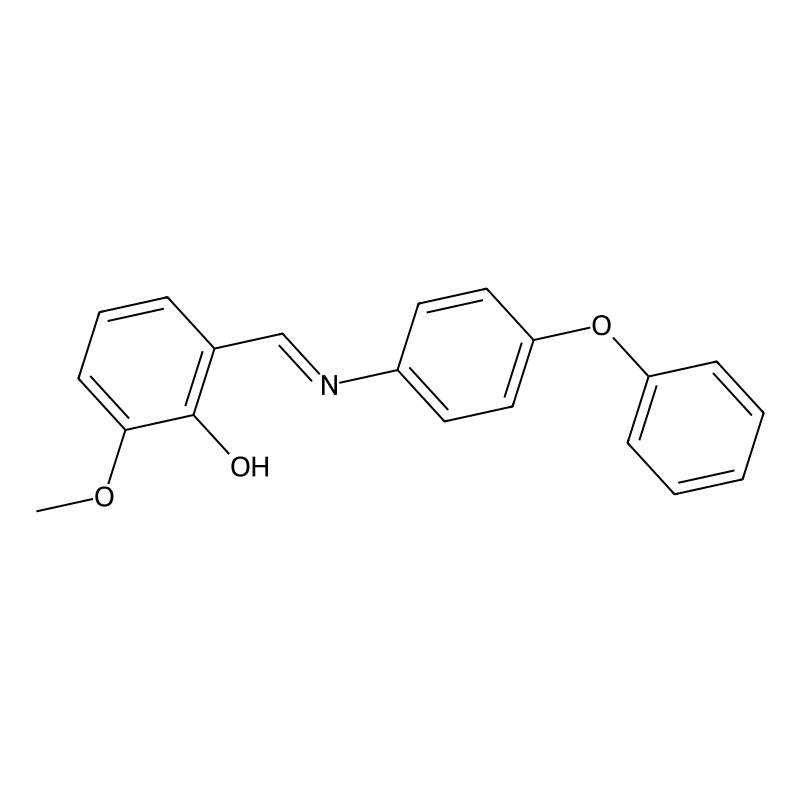2-methoxy-6-{(E)-[(4-phenoxyphenyl)imino]methyl}ph...