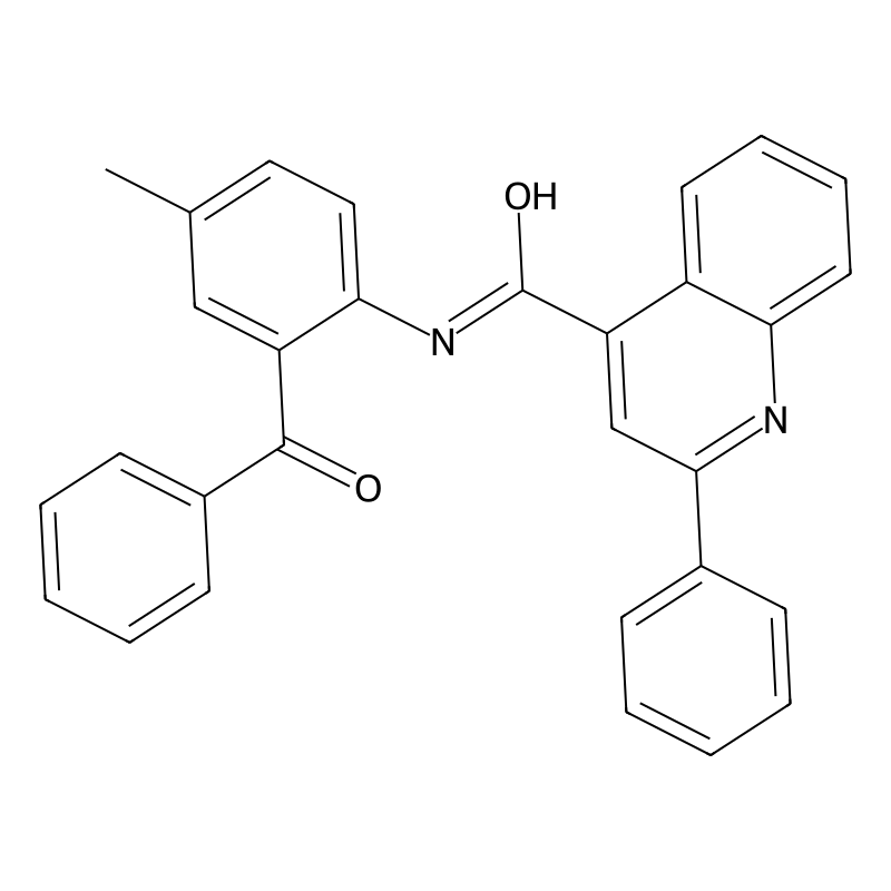 N-(2-benzoyl-4-methylphenyl)-2-phenylquinoline-4-c...