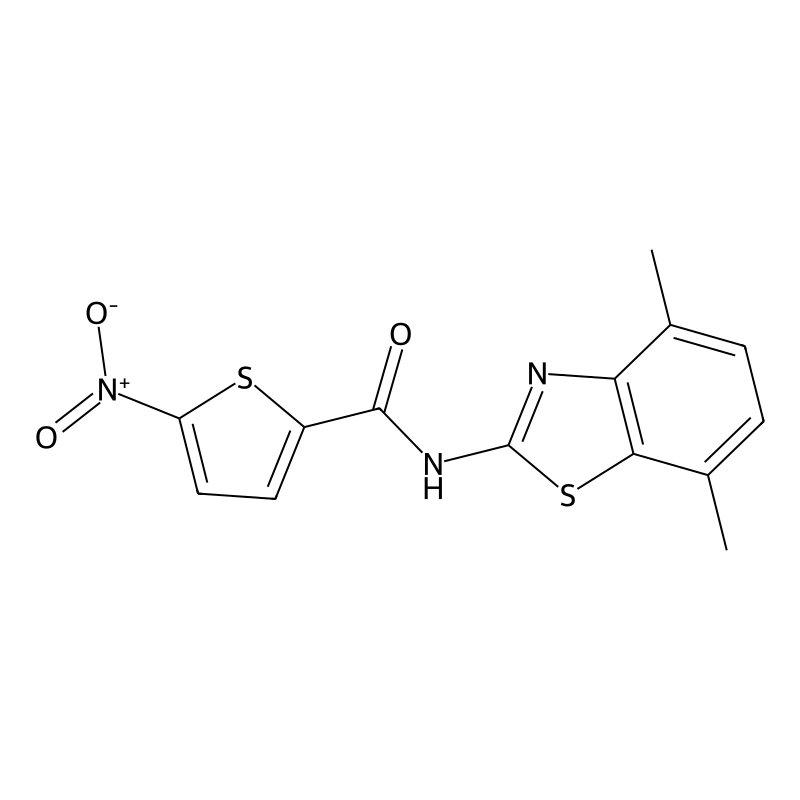 N-(4,7-dimethyl-1,3-benzothiazol-2-yl)-5-nitrothio...