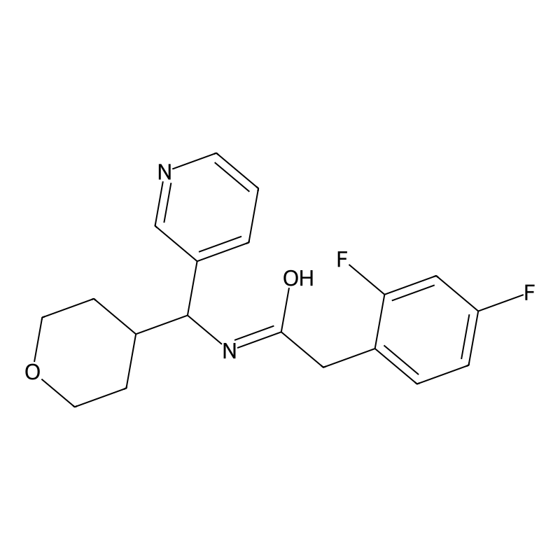 2-(2,4-difluorophenyl)-N-[(oxan-4-yl)(pyridin-3-yl...