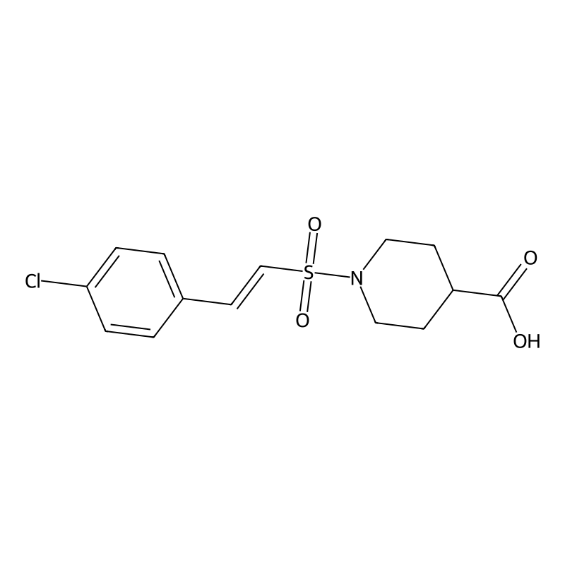 1-[(E)-2-(4-chlorophenyl)ethenyl]sulfonylpiperidin...