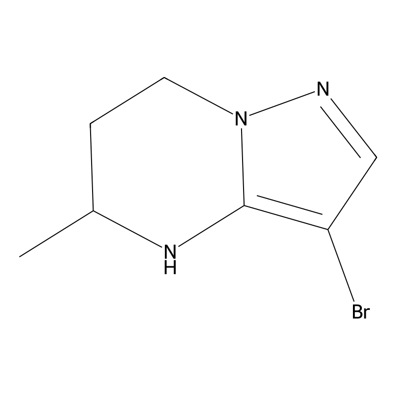 3-bromo-5-methyl-4H,5H,6H,7H-pyrazolo[1,5-a]pyrimi...