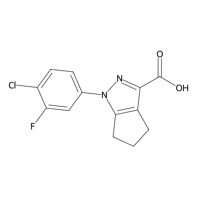 1-(4-chloro-3-fluorophenyl)-1H,4H,5H,6H-cyclopenta...