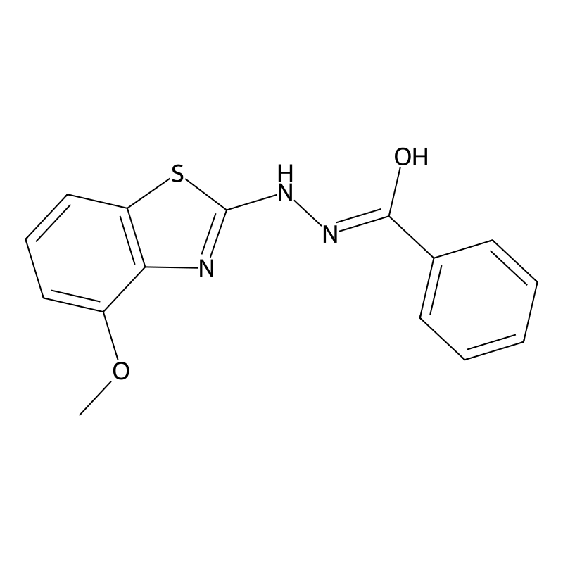 N'-(4-methoxybenzo[d]thiazol-2-yl)benzohydrazide
