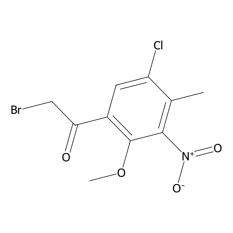 2-Bromo-1-(5-chloro-2-methoxy-4-methyl-3-nitrophen...
