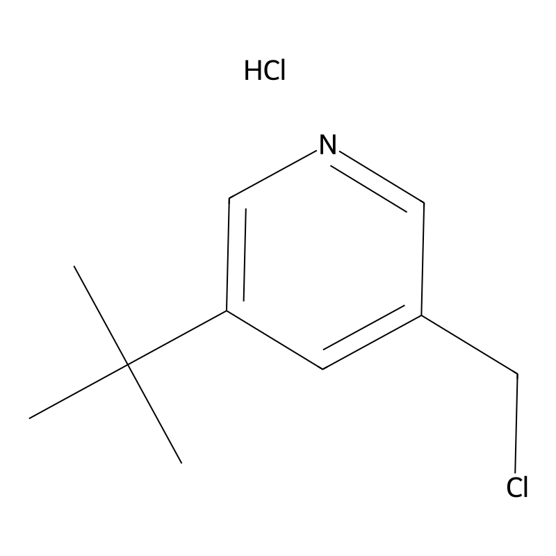 3-Tert-butyl-5-(chloromethyl)pyridine hydrochlorid...