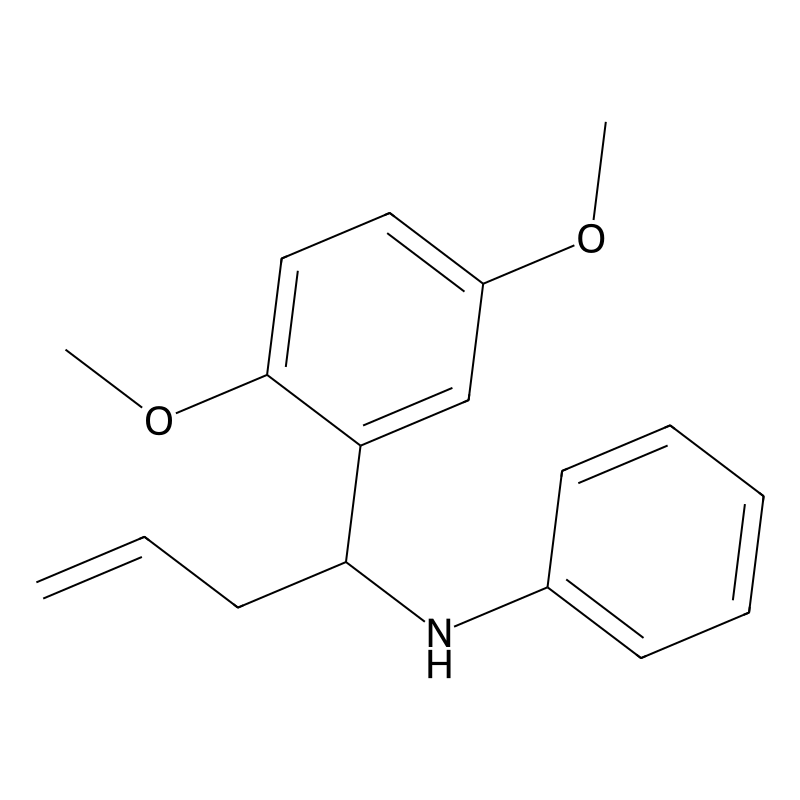 N-(1-(2,5-dimethoxyphenyl)but-3-en-1-yl)aniline