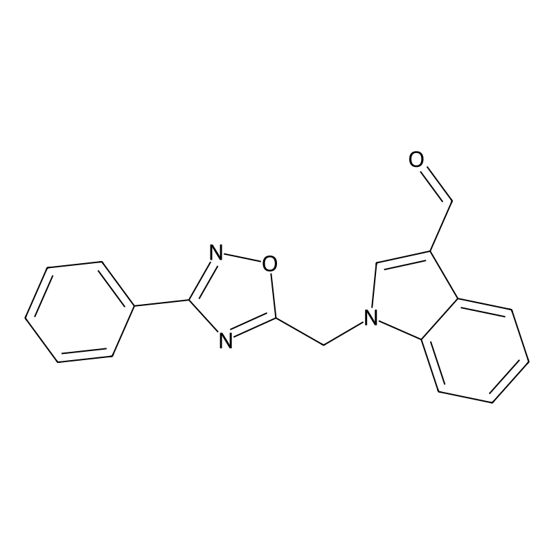 1-[(3-phenyl-1,2,4-oxadiazol-5-yl)methyl]-1H-indol...