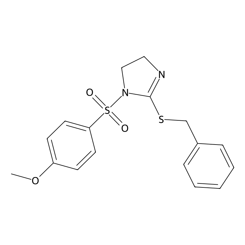 2-(benzylsulfanyl)-1-(4-methoxybenzenesulfonyl)-4,...