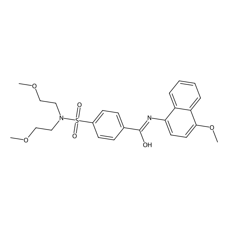 4-(N,N-bis(2-methoxyethyl)sulfamoyl)-N-(4-methoxyn...