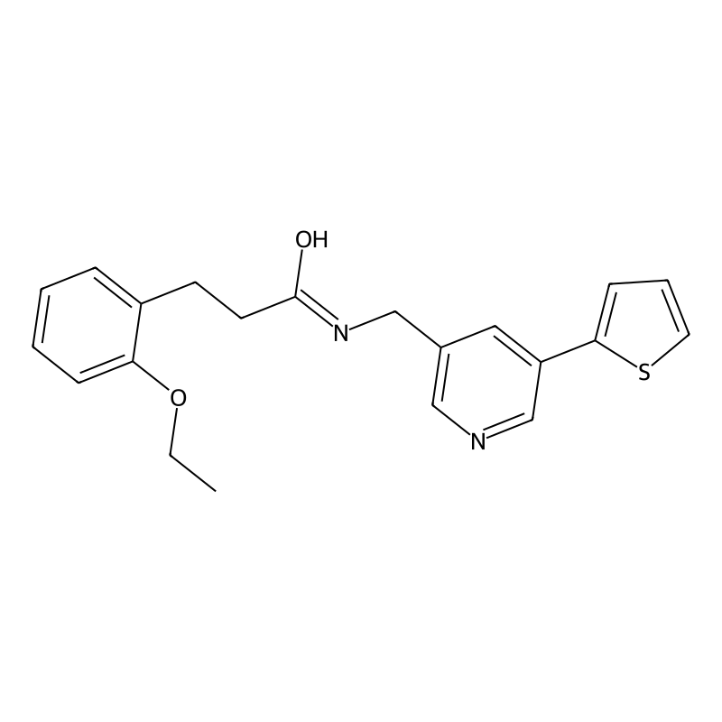 3-(2-ethoxyphenyl)-N-((5-(thiophen-2-yl)pyridin-3-...