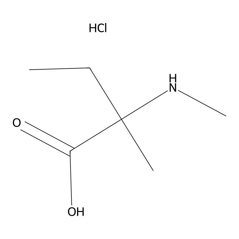 2-Methyl-2-(methylamino)butanoic acid;hydrochlorid...