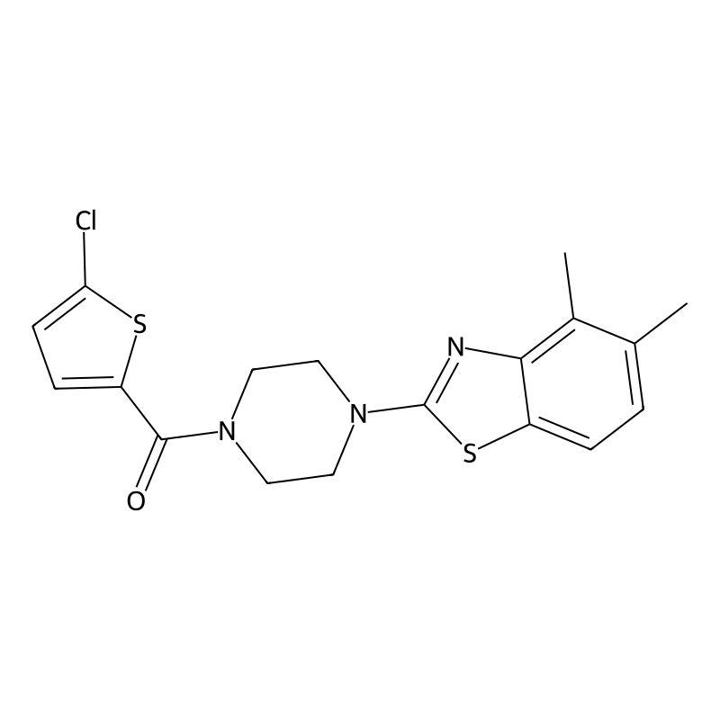 (5-Chlorothiophen-2-yl)(4-(4,5-dimethylbenzo[d]thi...