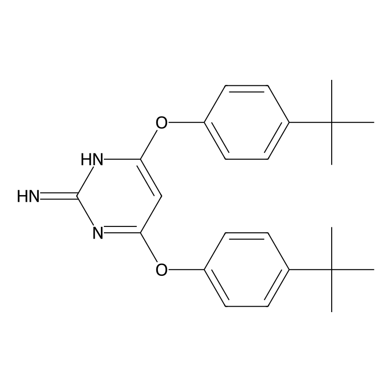 4,6-Bis(4-tert-butylphenoxy)pyrimidin-2-amine