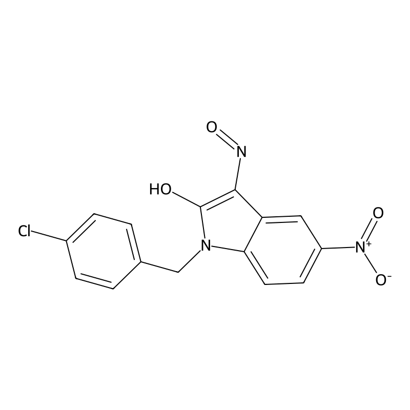 1-(4-chlorobenzyl)-5-nitro-1H-indole-2,3-dione 3-o...