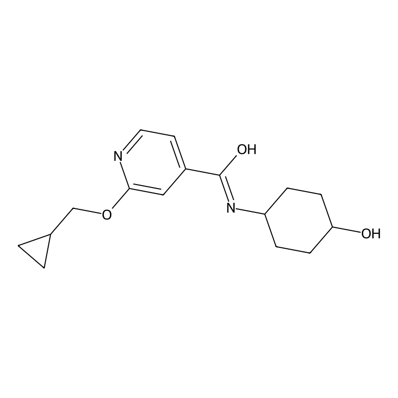 2-(cyclopropylmethoxy)-N-(4-hydroxycyclohexyl)ison...