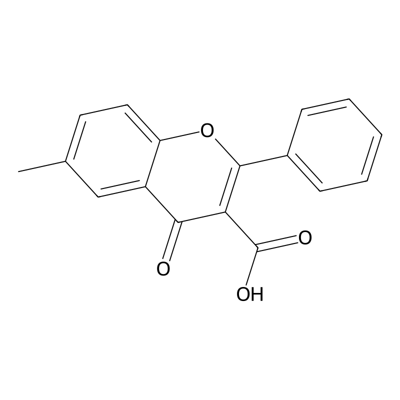 6-methyl-4-oxo-2-phenyl-4H-chromene-3-carboxylic a...