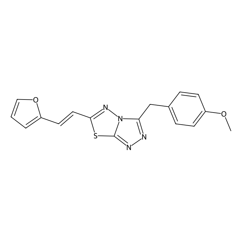 (E)-6-(2-(furan-2-yl)vinyl)-3-(4-methoxybenzyl)-[1...