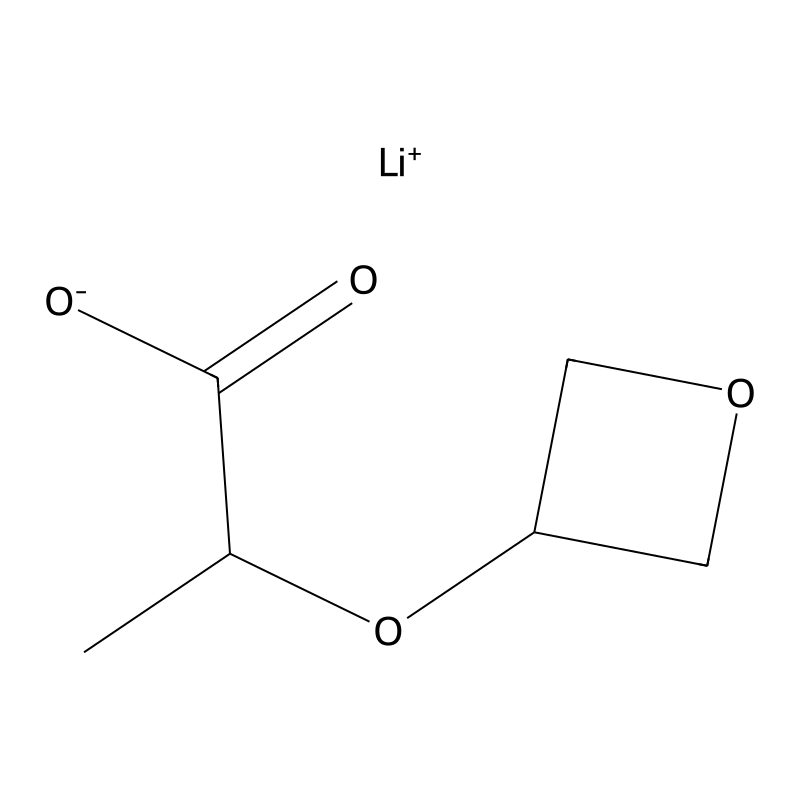 Lithium;2-(oxetan-3-yloxy)propanoate