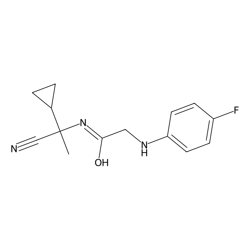 N-(1-Cyano-1-cyclopropylethyl)-2-(4-fluoroanilino)...