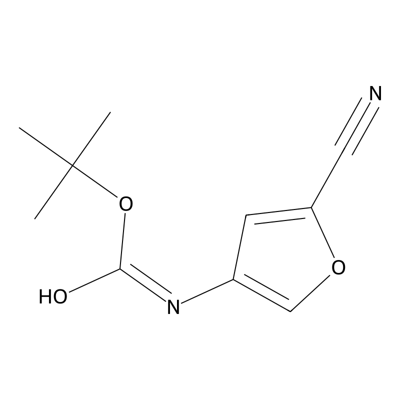 Tert-butyl N-(5-cyanofuran-3-yl)carbamate