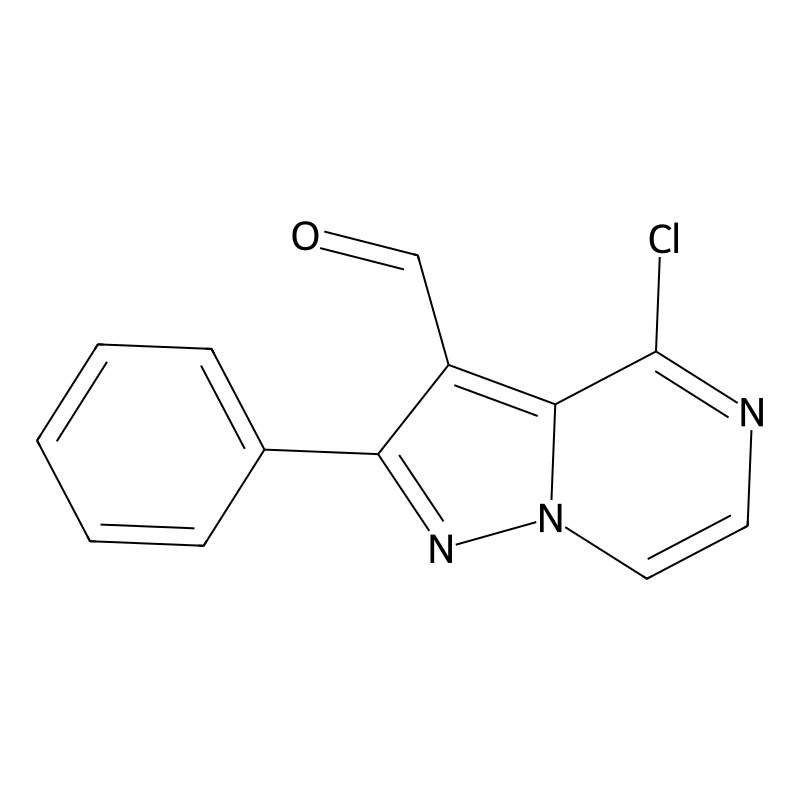 4-Chloro-2-phenylpyrazolo[1,5-a]pyrazine-3-carbald...