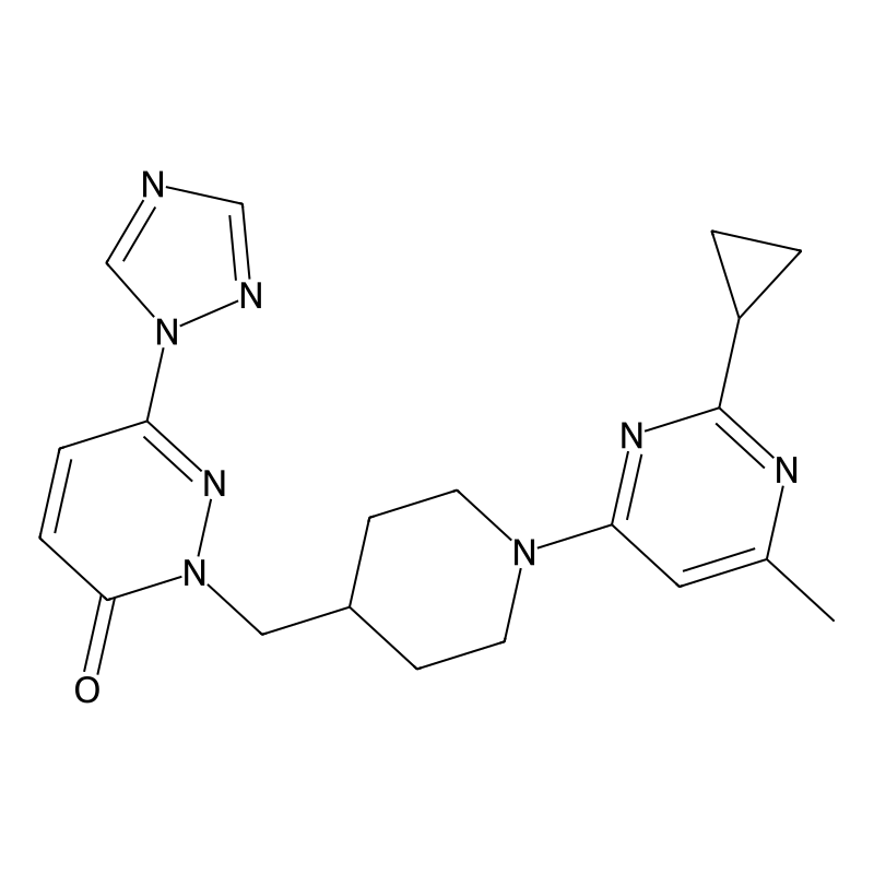 2-{[1-(2-cyclopropyl-6-methylpyrimidin-4-yl)piperi...