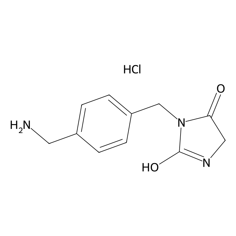 3-{[4-(Aminomethyl)phenyl]methyl}imidazolidine-2,4...