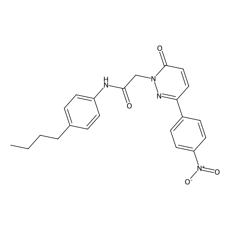 N-(4-butylphenyl)-2-[3-(4-nitrophenyl)-6-oxo-1,6-d...