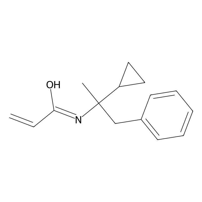 N-(2-Cyclopropyl-1-phenylpropan-2-yl)prop-2-enamid...