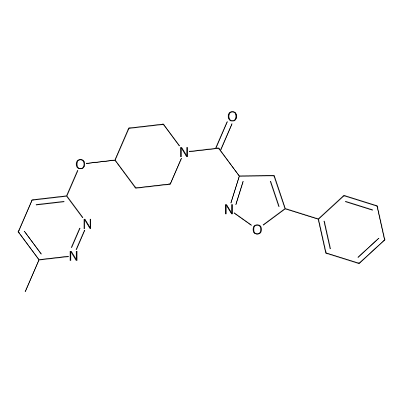 (4-((6-Methylpyridazin-3-yl)oxy)piperidin-1-yl)(5-...
