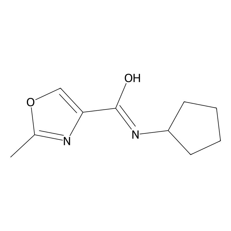 N-cyclopentyl-2-methyloxazole-4-carboxamide