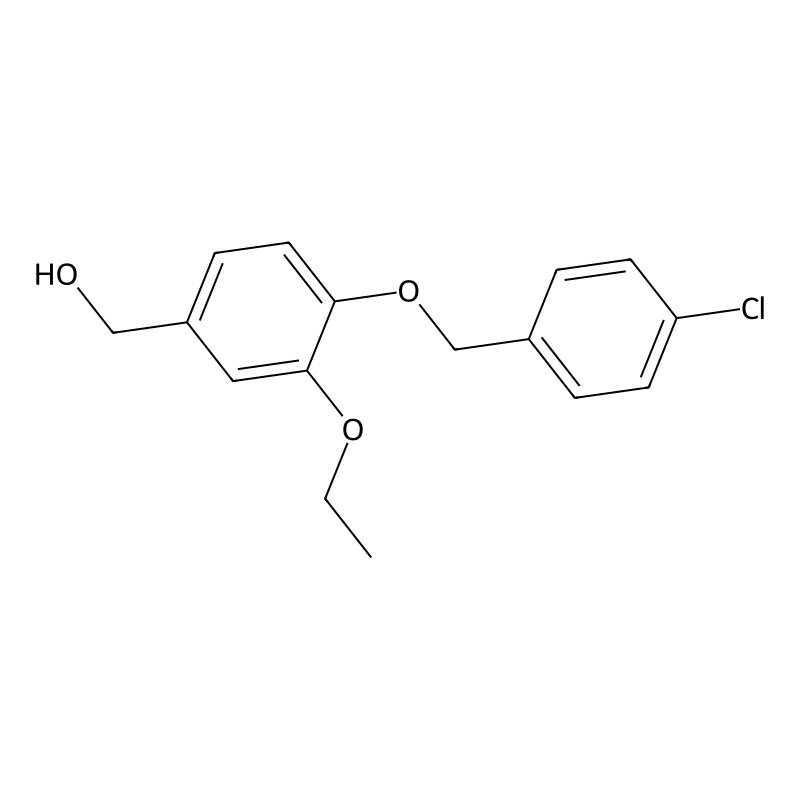 {4-[(4-Chlorobenzyl)oxy]-3-ethoxyphenyl}methanol