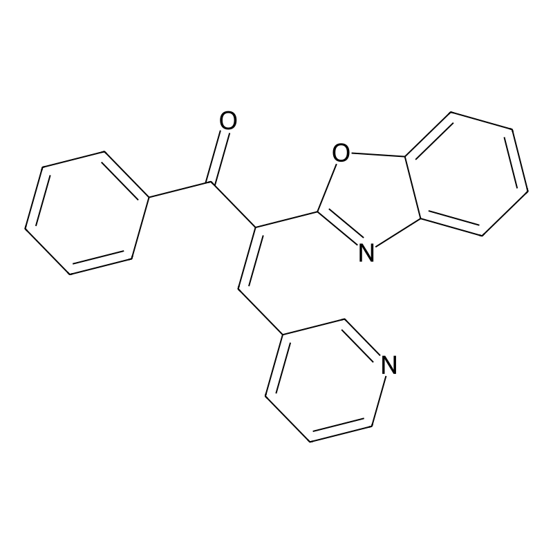(E)-2-(benzo[d]oxazol-2-yl)-1-phenyl-3-(pyridin-3-...