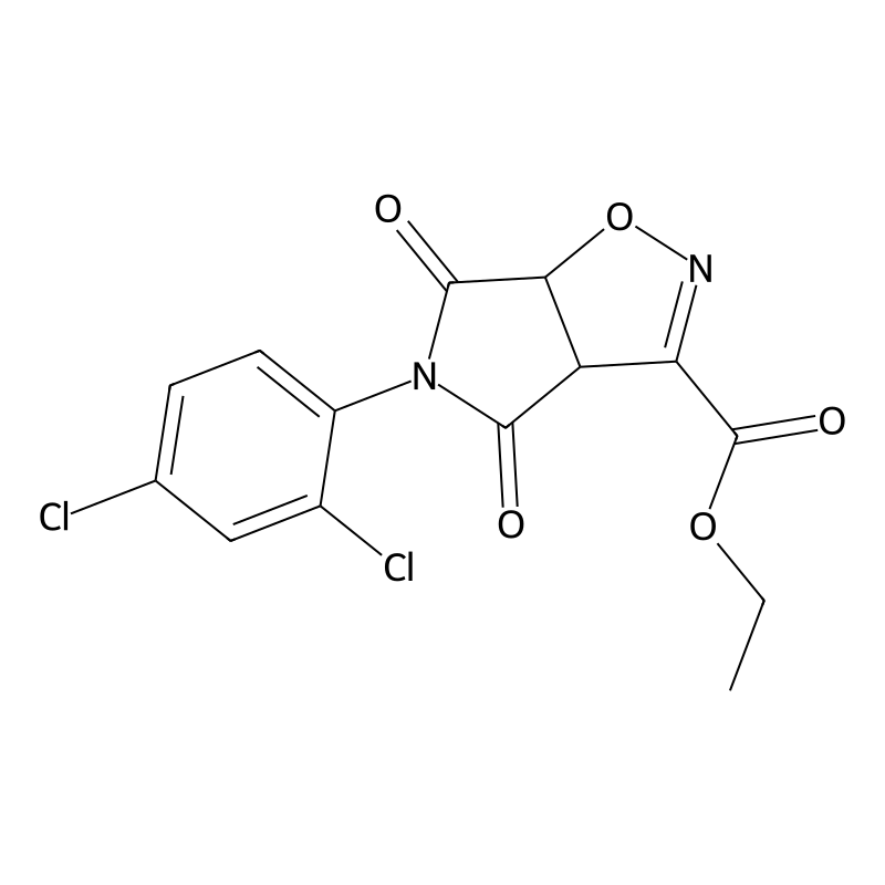ethyl 5-(2,4-dichlorophenyl)-4,6-dioxo-4,5,6,6a-te...