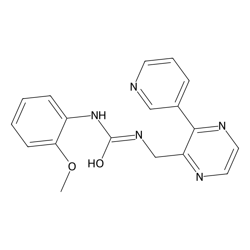 1-(2-Methoxyphenyl)-3-((3-(pyridin-3-yl)pyrazin-2-...