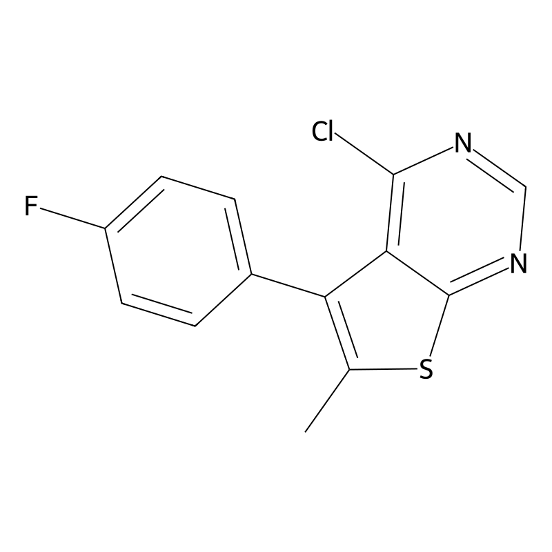 4-Chloro-5-(4-fluorophenyl)-6-methylthieno[2,3-d]p...