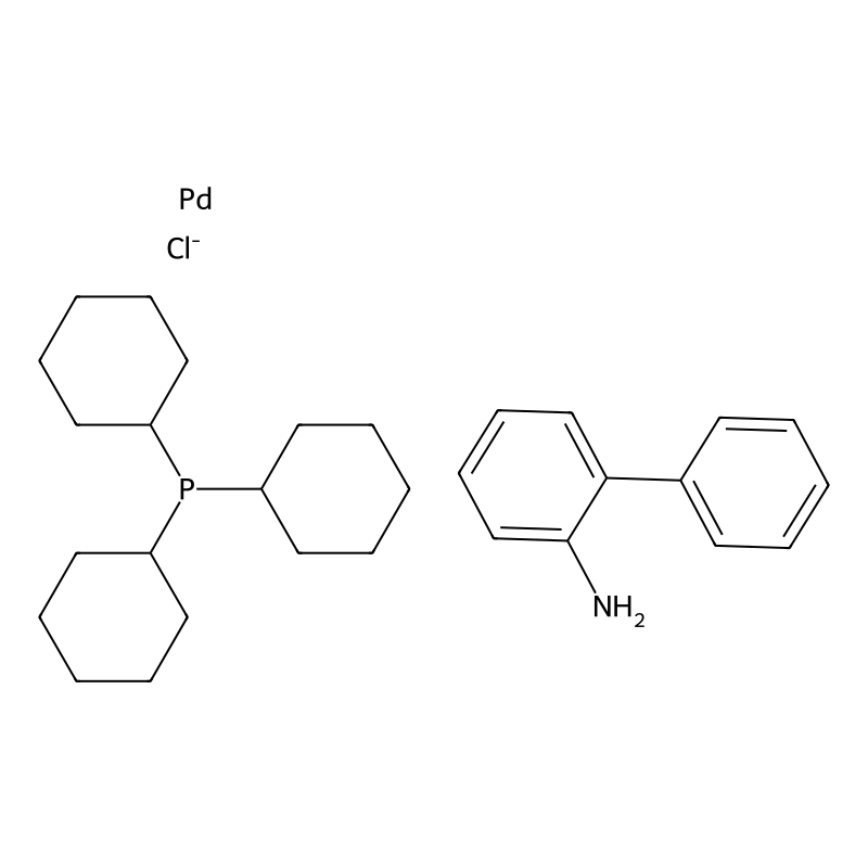 Palladium;2-phenylaniline;tricyclohexylphosphane;chloride