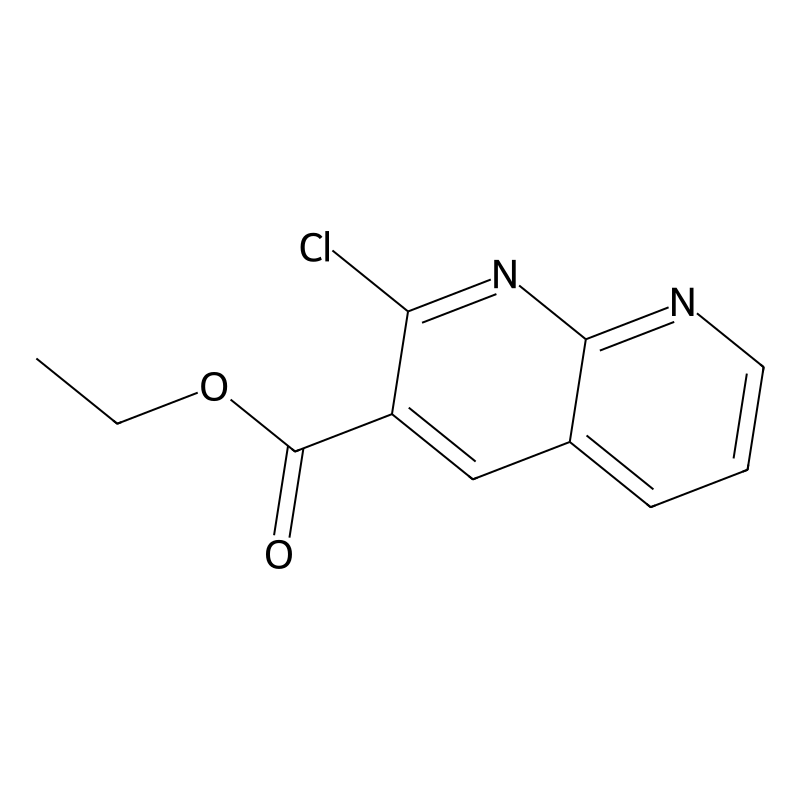Ethyl 2-chloro-1,8-naphthyridine-3-carboxylate
