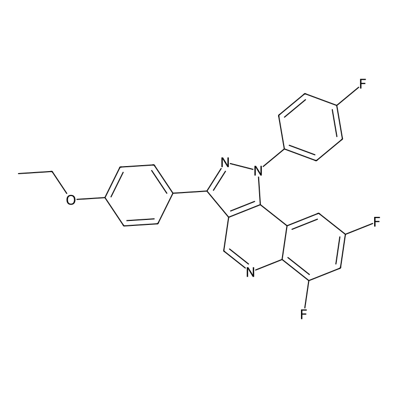 3-(4-ethoxyphenyl)-6,8-difluoro-1-(4-fluorophenyl)...