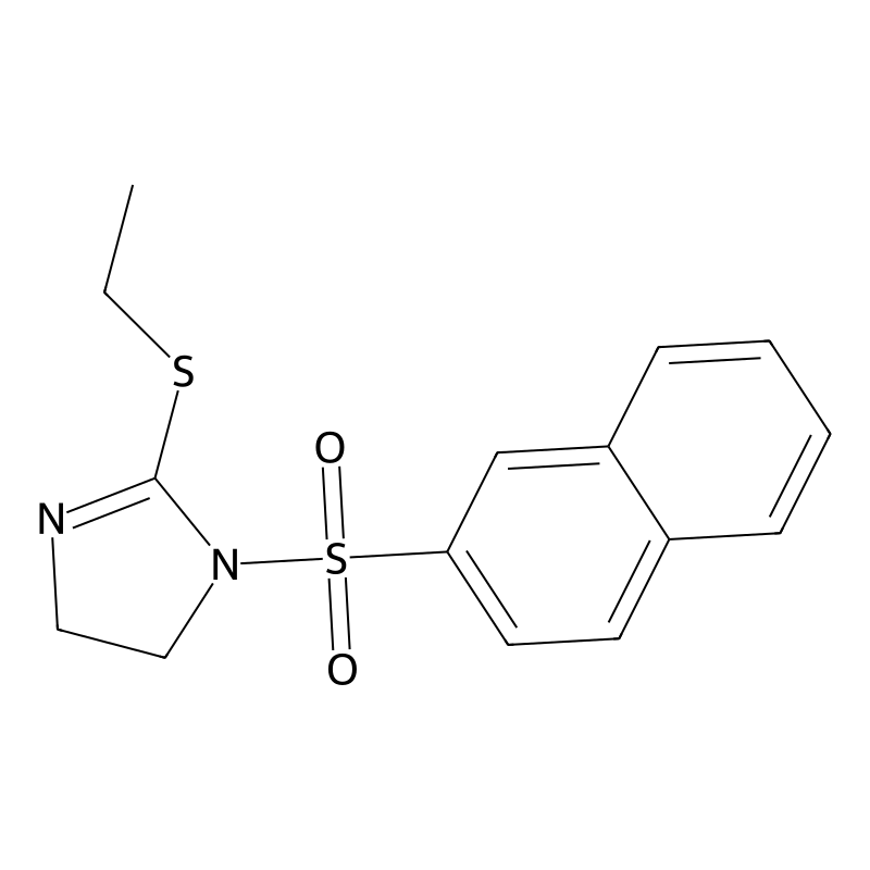 2-(ethylthio)-1-(naphthalen-2-ylsulfonyl)-4,5-dihy...