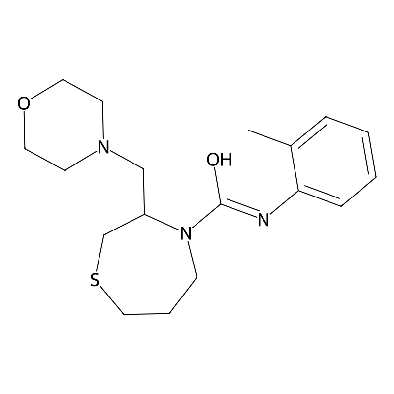 3-(morpholinomethyl)-N-(o-tolyl)-1,4-thiazepane-4-...